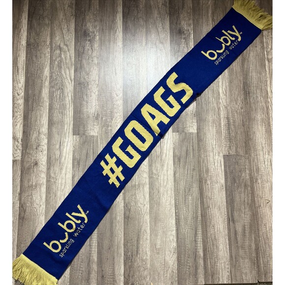 UC Davis Aggies Sports Scarf Gold Blue # Go Ags Aggie Pride Bubly - Picture 5 of 7